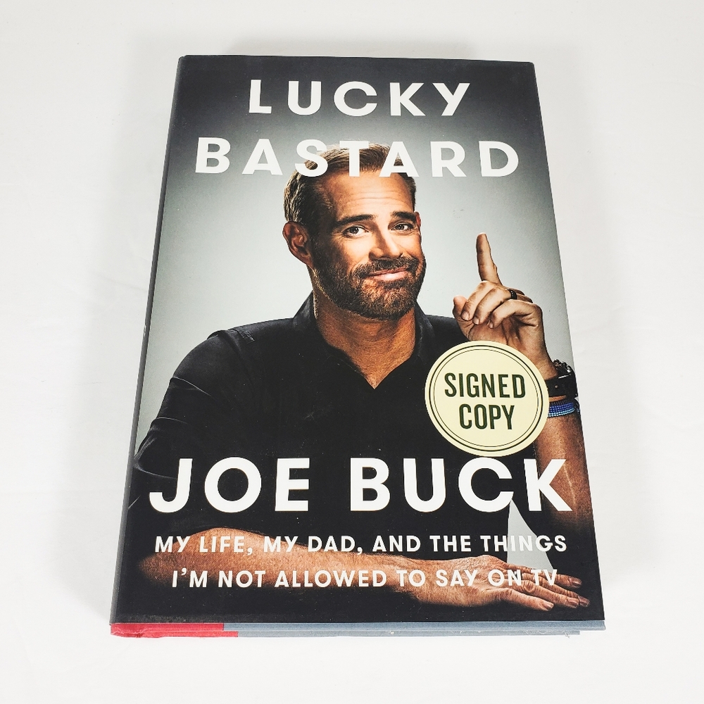 Signed Joe Buck Autographed Hardcover Book NEW